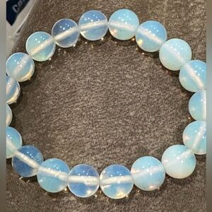 Luminous Blue Opalescent Bracelet